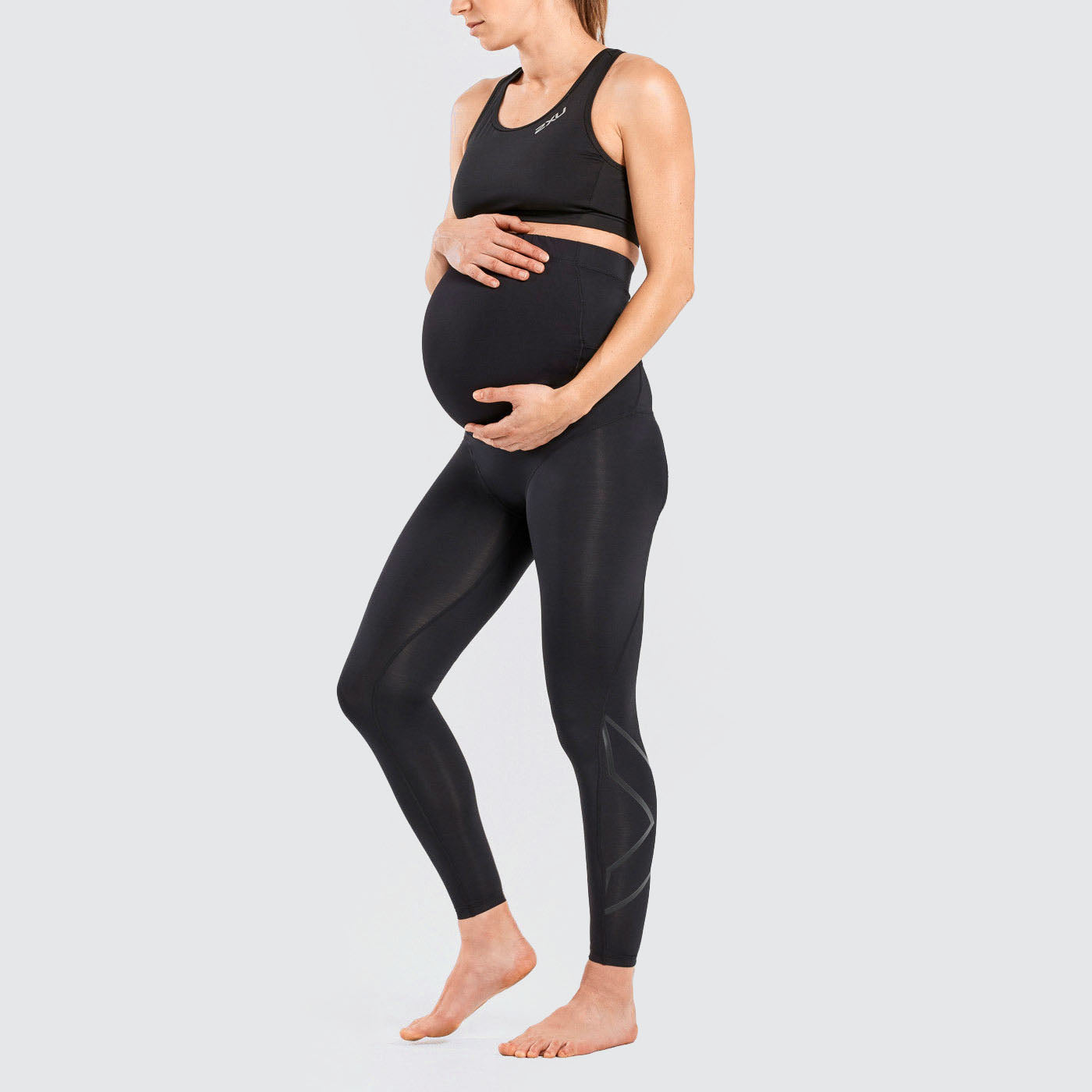 2XU Womens Small Postnatal Leggings Yoga Pants Running Gym Workout