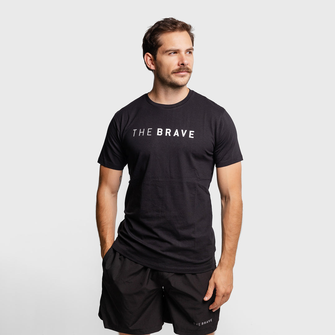 The Brave - Men's Signature T-Shirt - BLACK