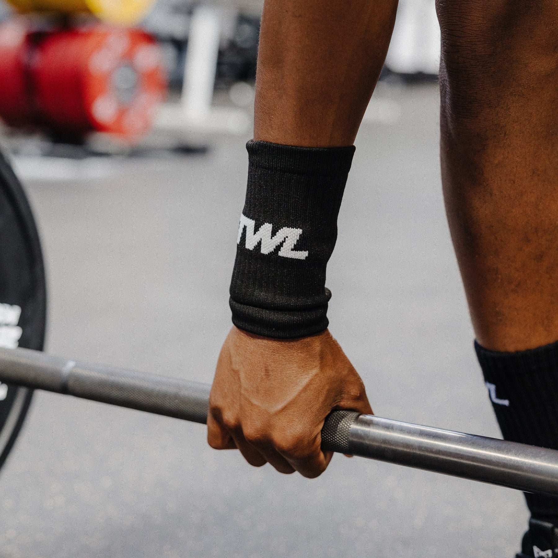 Twl - Long Knitted Wristbands - Black – The Wod Life