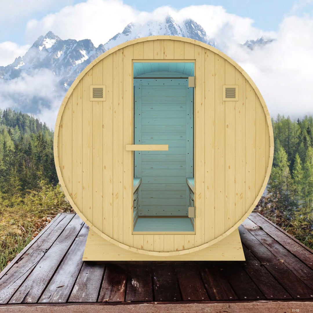 Rejuvenex - Outdoor Infrared Barrel Sauna