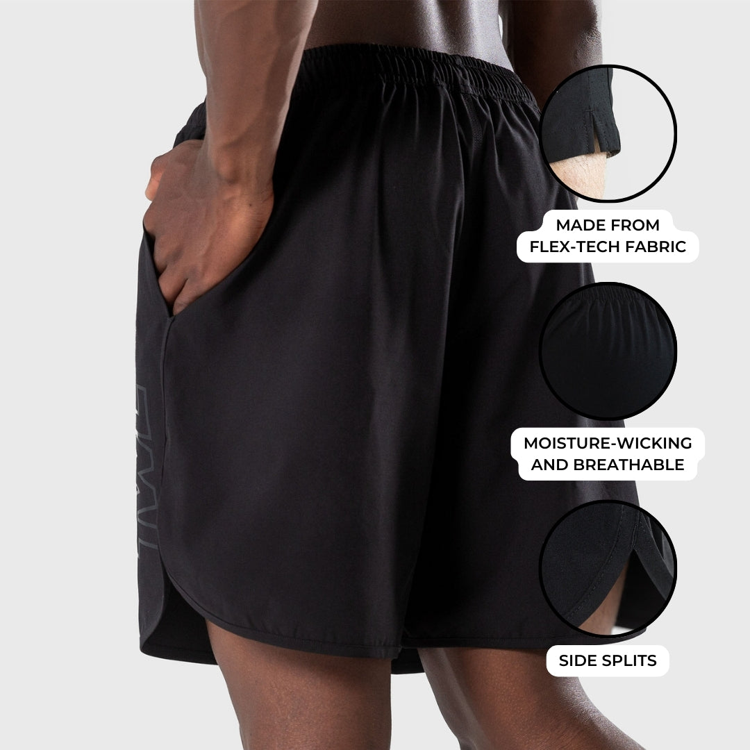 TWL - MEN'S FLEX SHORTS - ATHLETE - BLACK