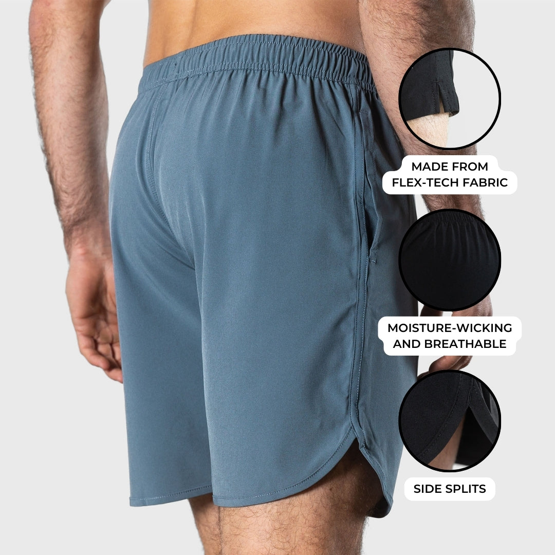 TWL - MEN'S FLEX SHORTS - PEWTER