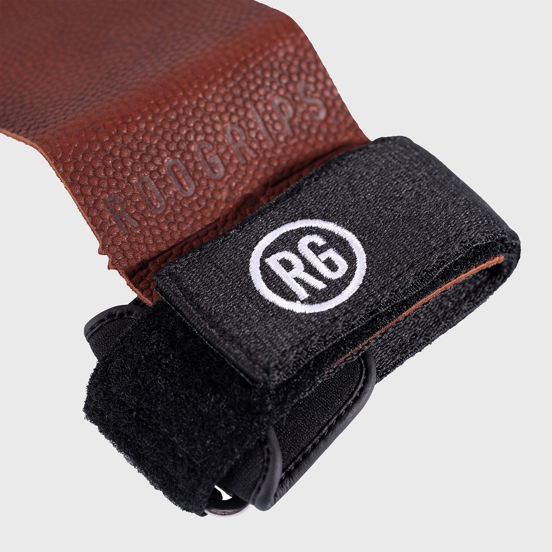 RooGrips - Kangaroo Leather Gymnastics Grips - Pebble