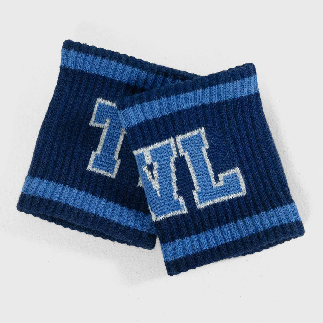 TWL - EVERYDAY KNITTED WRISTBANDS - VARSITY/NAVY - PAIR