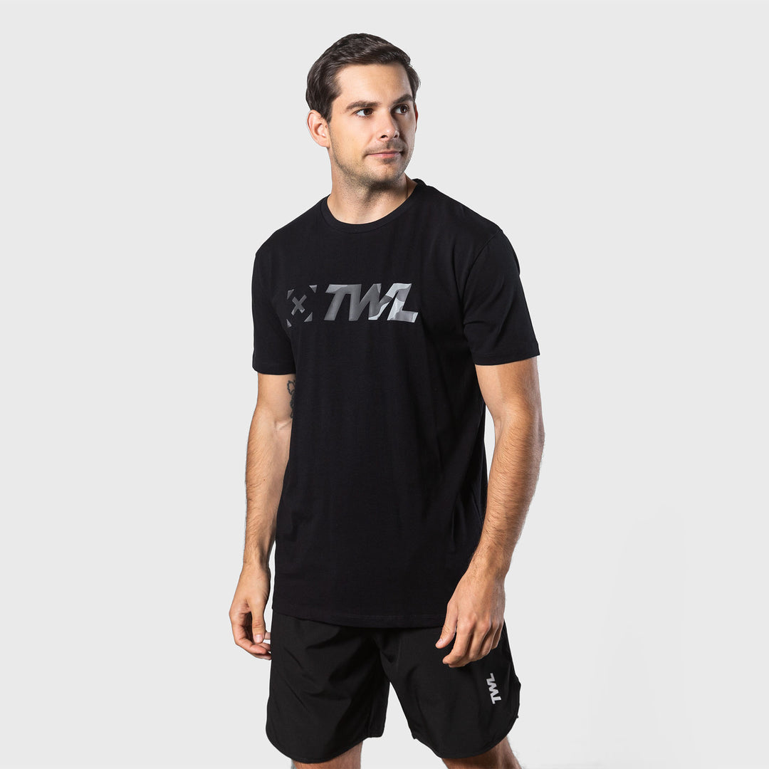 TWL - MEN'S EVERYDAY T-SHIRT - BLACK/CAMO