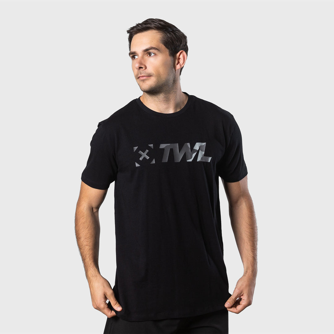 TWL - MEN'S EVERYDAY T-SHIRT - BLACK/CAMO