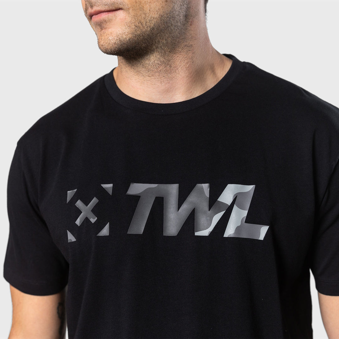 TWL - MEN'S EVERYDAY T-SHIRT - BLACK/CAMO