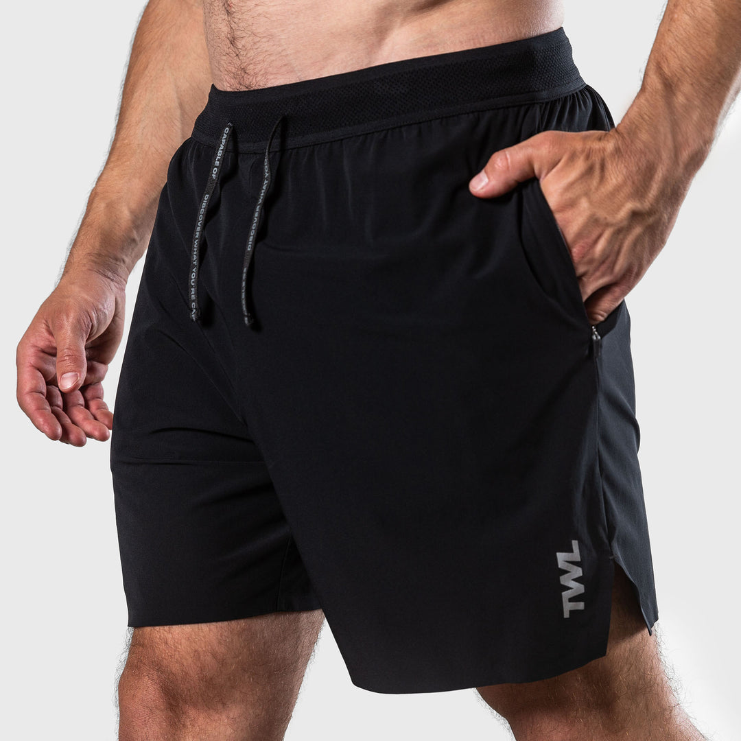 TWL - MEN'S BREEZE SHORTS - BLACK