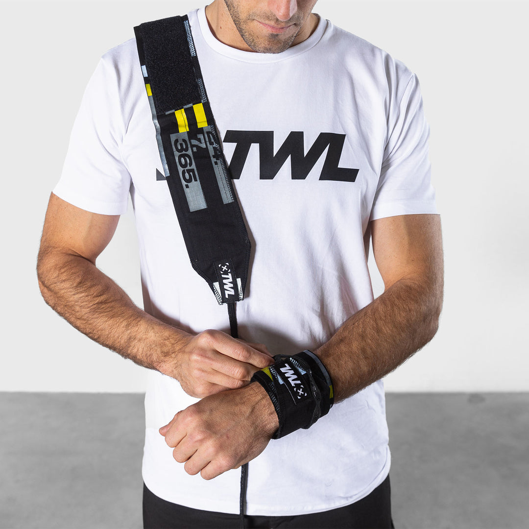 TWL - STRENGTH WRAPS - BLOCKS/WHITE