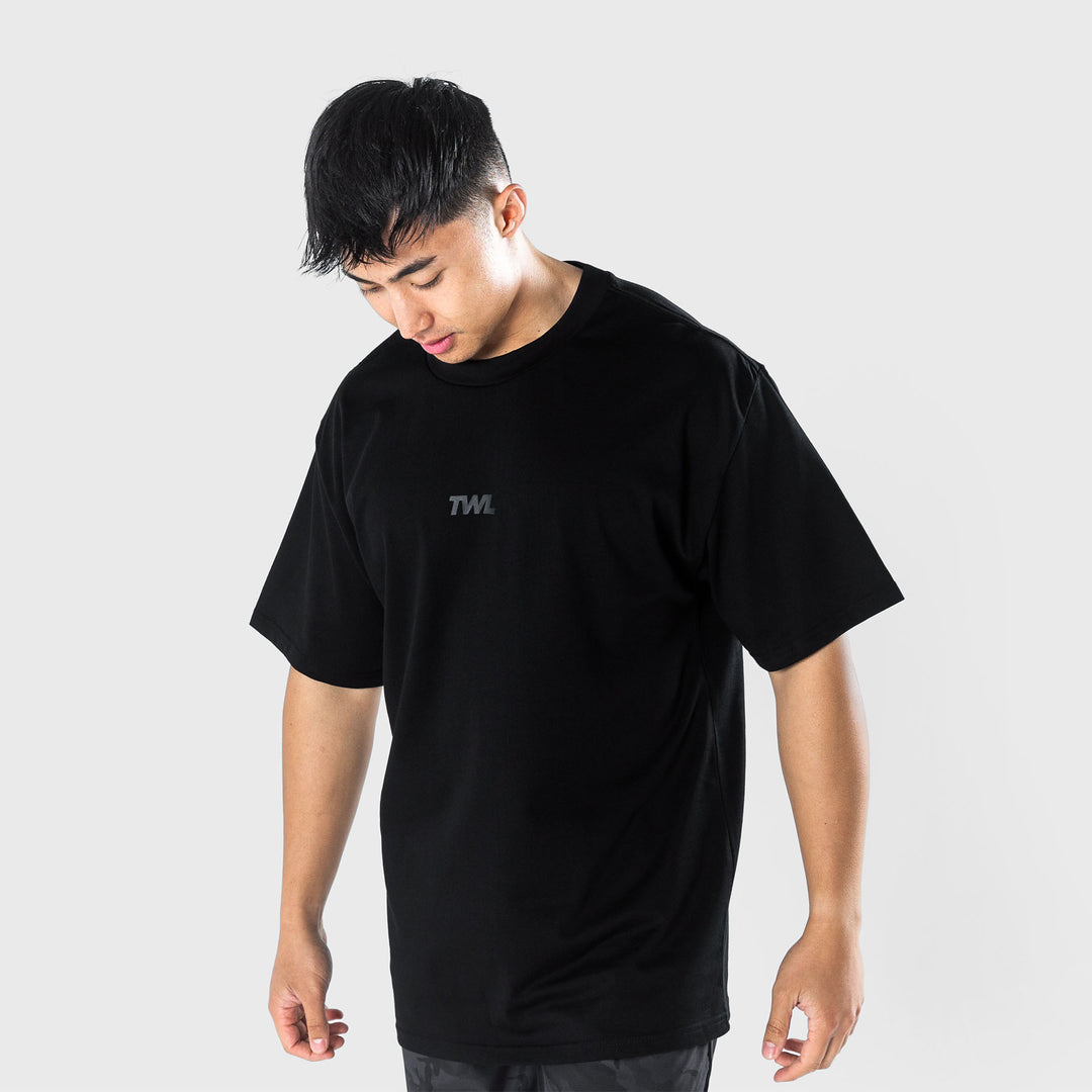 TWL - LIFESTYLE OVERSIZED T-SHIRT - BLACK