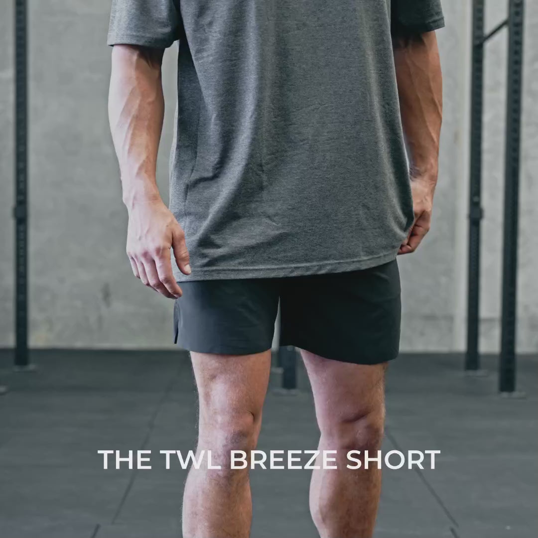 TWL - MEN'S BREEZE SHORTS - BLACK