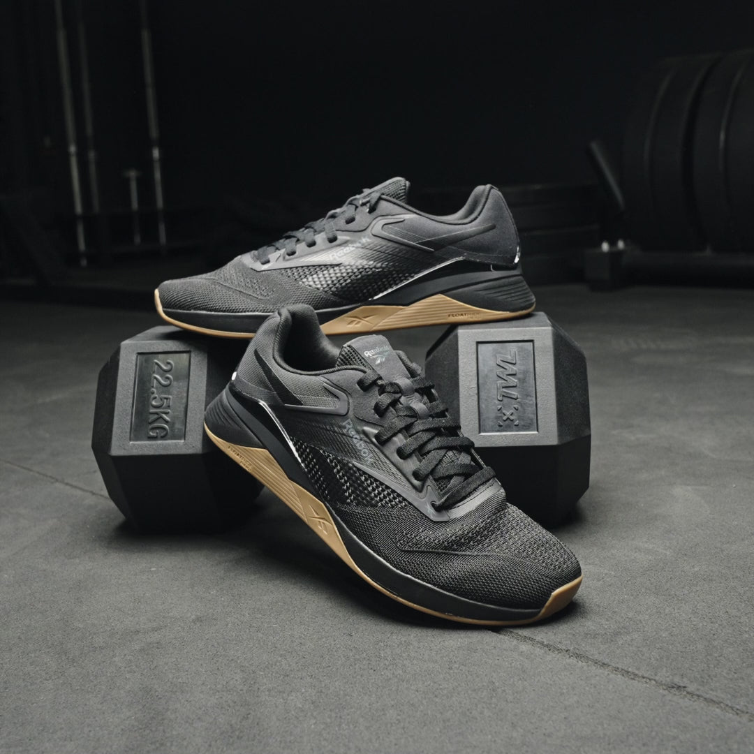 REEBOK - NANO X4 - BLACK/PURE GREY/GUM