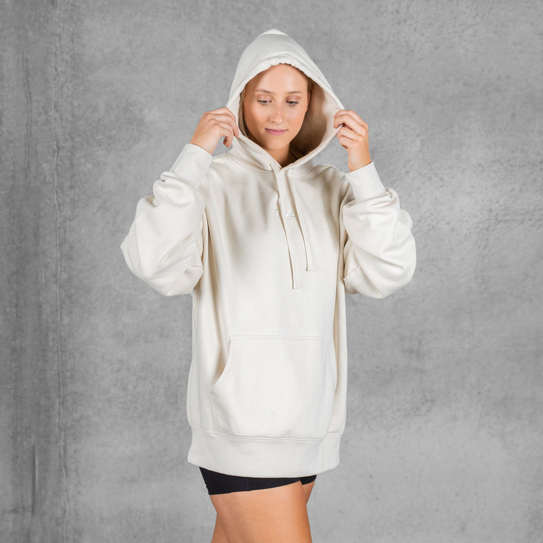 Gray 2025 oversized hoodie