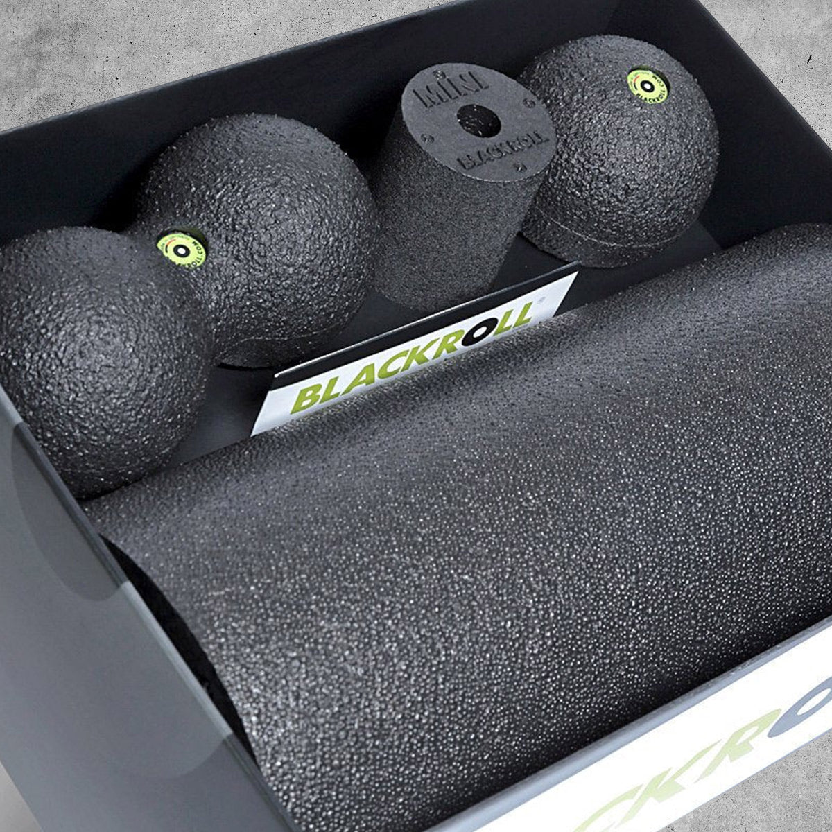 BLACKROLL BLACKBOX SET Foam Roller Set The WOD Life