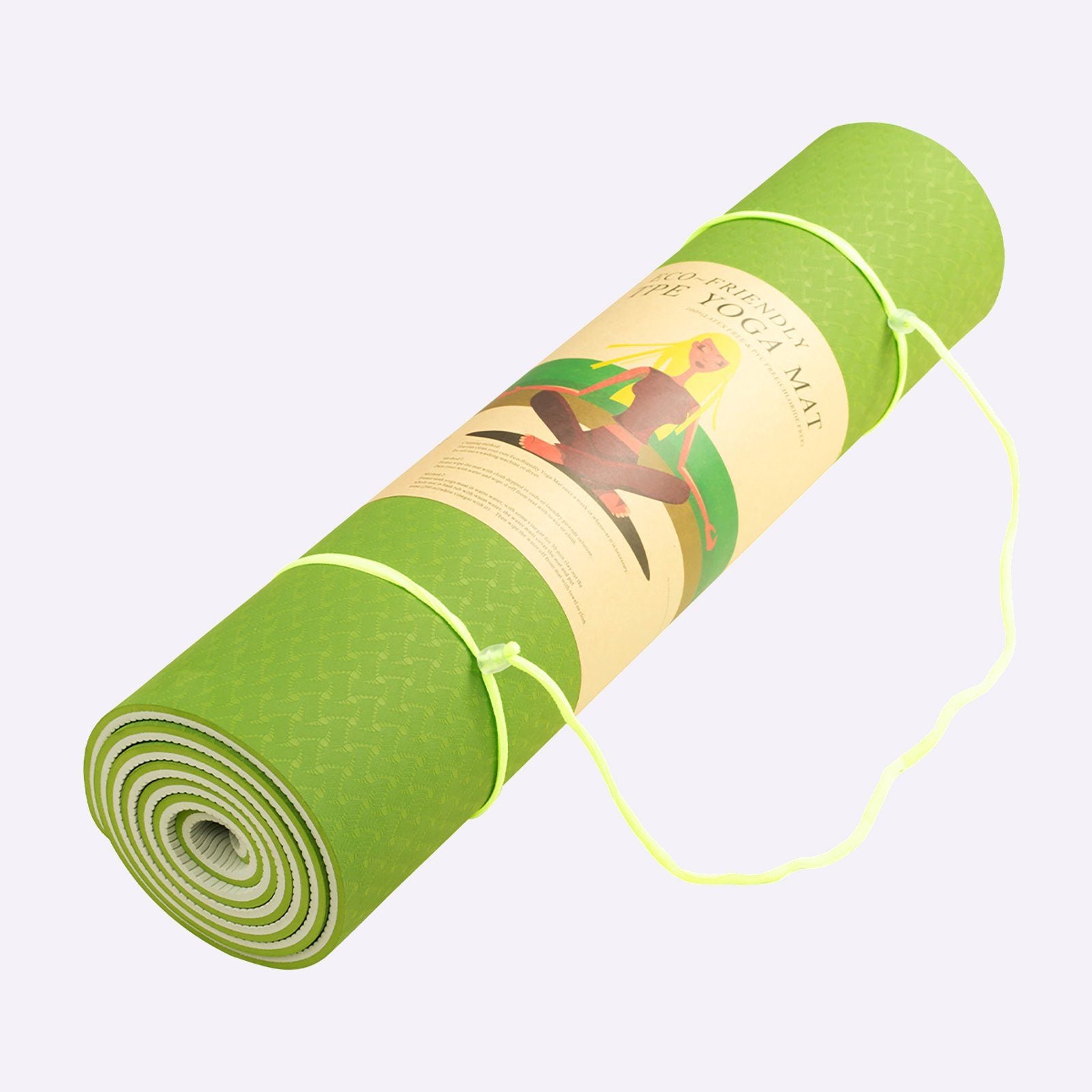 Eco friendly discount tpe yoga mat