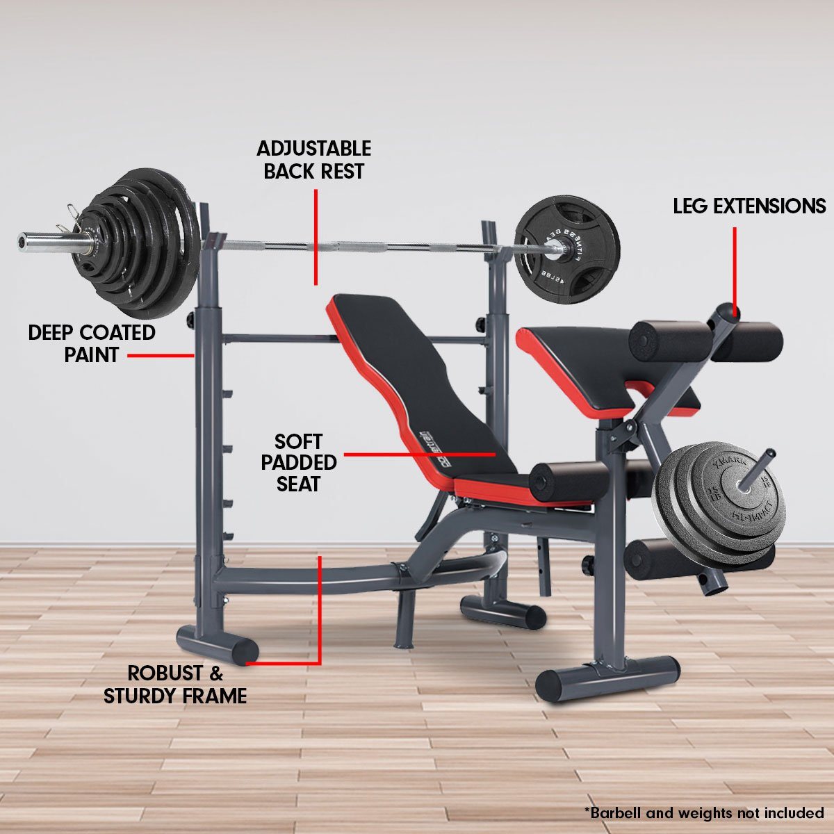 Curl best sale bench press